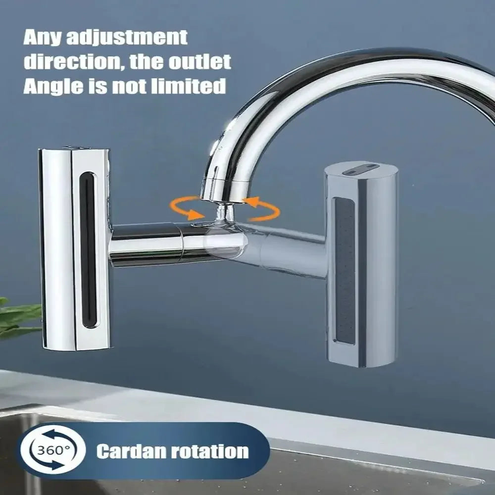 Three Level Waterfall Universal Faucet