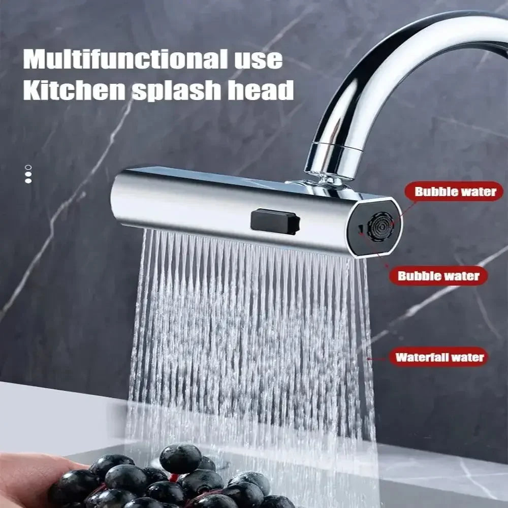 Three Level Waterfall Universal Faucet