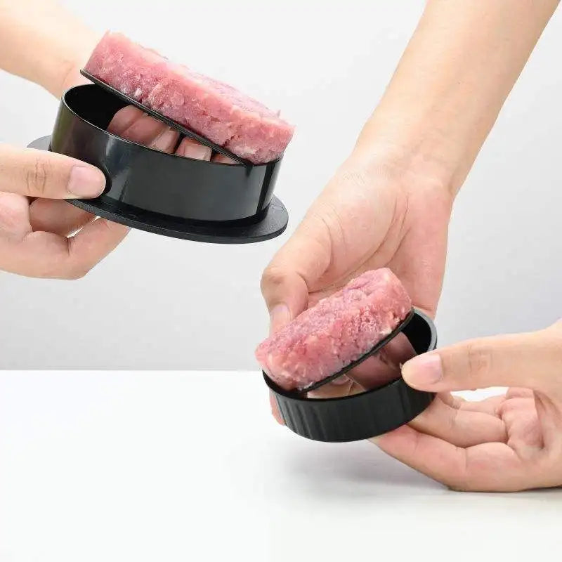 DIY Hamburger Maker Press Round Shape Non-Stick Chef Cutlets Hamburger Meat Beef Grill Burger Press Patty Maker Mold Fish